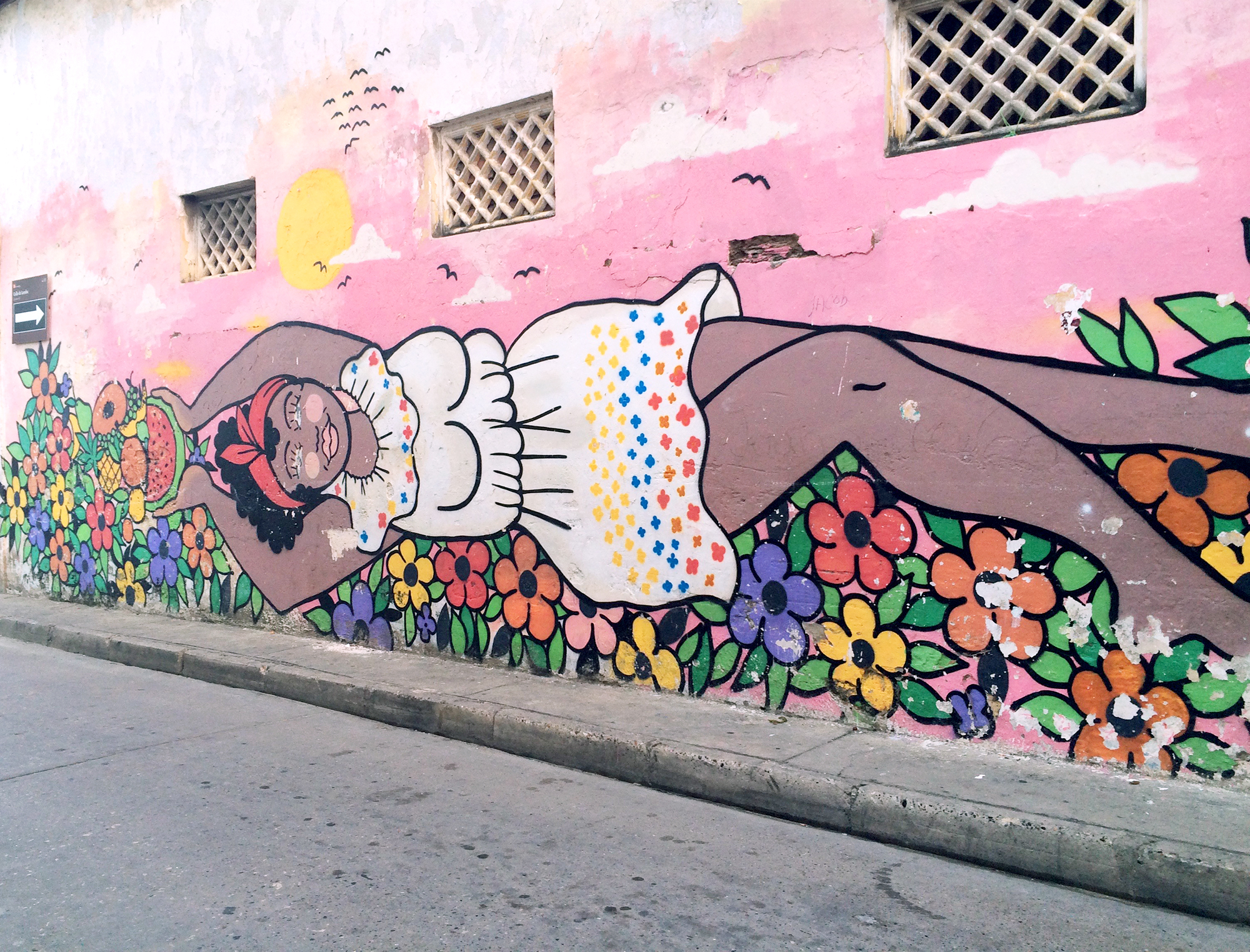 graffiti in Cartagena