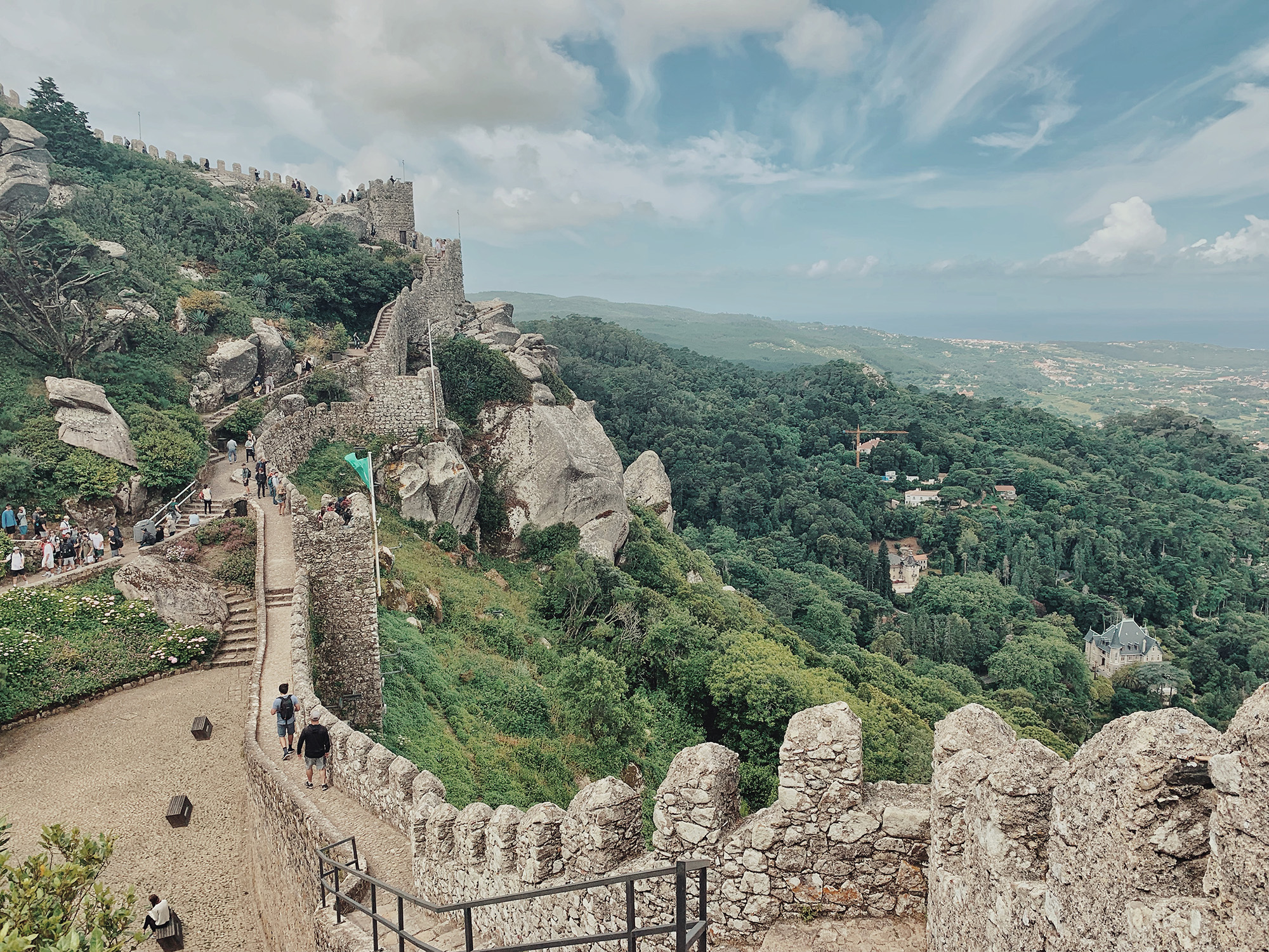 daytrip to Sintra - Castle of the Moors