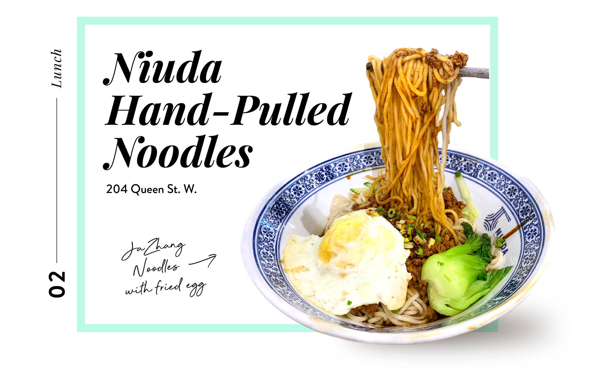 Toronto eats - Niuda Noodles