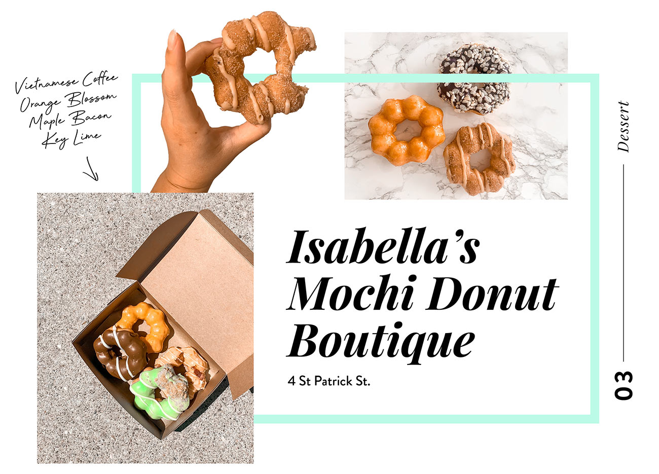 Places to eat in Toronto - Toronto restaurants - Isabella's Mochi Donut Boutique