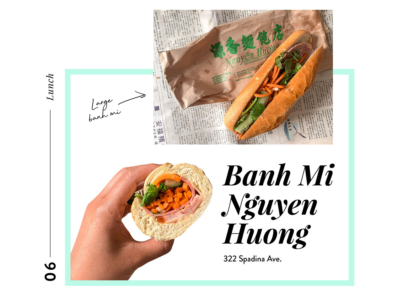 Places to eat in Toronto - Toronto restaurants - Banh Mi Ngyuen Huong