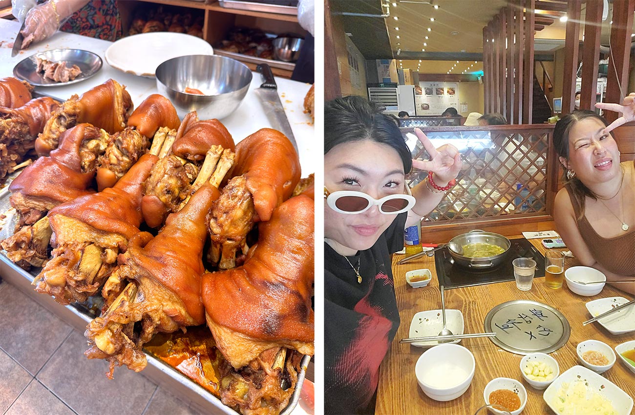 Food in Busan - Jokbal